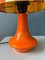 Space Age Orange Table Lamp, 1970s 10