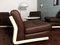 Vintage Amanta Leather Lounge Chairs by Mario Bellini for B&B Italia, Set of 4, Image 20