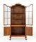 Revival Queen Anne Display Cabinet in Walnut, 1920s 4