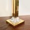 Hollywood Regency Brass and Lucide Table Lamp 10