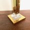 Hollywood Regency Brass and Lucide Table Lamp, Image 4