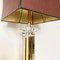 Hollywood Regency Brass and Lucide Table Lamp 8