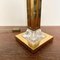 Hollywood Regency Brass and Lucide Table Lamp, Image 11