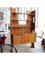 Vintage Italian Bookcase with Shaped Back, 1950s 11