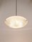 Mid-Century Kalmar Discus Textured Glass & Nickel Chandelier attributed to J. T. Kalmar for Kalmar, Austria, 1950s 15