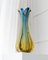 Flavio Poli Vintage Vase for Seguso - Blau-Bernstein Murano Glas - MCM - 1950s, 1960s 9