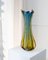 Flavio Poli Vintage Vase for Seguso - Blau-Bernstein Murano Glas - MCM - 1950s, 1960s 1