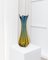 Flavio Poli Vintage Vase for Seguso - Blau-Bernstein Murano Glas - MCM - 1950s, 1960s 3