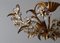 Venetian Gilded Flowers Ceiling Lamp, 1980s 7