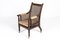 Regency Mahogany Bergère Library Armchair in the style of Gillows, Image 1