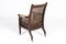 Regency Mahogany Bergère Library Armchair in the style of Gillows, Image 7