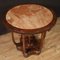 Vintage Side Table with Marble Top, 1970 2