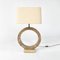 Maison Regain Style Marble Looking Resin Lamp, 1970s 1