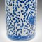 Vintage English Decorative Umbrella Stand, English, Blue & White, Ceramic, Hall, Planter, 1970 9