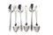 Model 2070 Soup Spoons by Helmut Alder for Amboss, 1950s, Set of 6 1