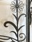 Vintage Gate in Wrought Iron, 1970s, Set of 2 12