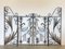 Vintage Gate in Wrought Iron, 1970s, Set of 2, Image 1