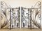 Vintage Gate in Wrought Iron, 1970s, Set of 2, Image 3