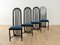 Postmodern Dining Chairs, 1980s, Set of 4 2