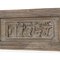 Long Antique Carved Panel in Natural Finish 2