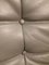 Dark Grey Leather Togo Sofa Set by Michel Ducaroy for Ligne Roset,Set of 3 24