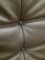 Dark Grey Leather Togo Sofa Set by Michel Ducaroy for Ligne Roset,Set of 3 37