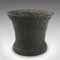 Antique Georgian English Mortar in Cast Iron, 1750 2