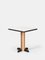 Toucan Square Table in White and Natural Oak by Anthony Guerrée for Kann Design, Image 1