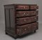 Antique Oak Moulded Front Chest of Drawers, 1700 5