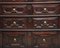 Antique Oak Moulded Front Chest of Drawers, 1700 7