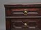 Antique Oak Moulded Front Chest of Drawers, 1700 8