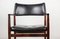 Danish Chair in Rosewood and Leather by Erik Worts for Soro Stolefabrik, 1960s, Image 10