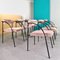 Chairs in Tortora Rosa Velvet by Vienna R. Kinsman for Bieffeplast, 1980s, Set of 6, Image 3