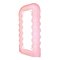 Acrylic and Pink Neon Ultrafragola Mirror Lamp by Ettore Sottsass, Image 2