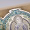 Antique French Silver and Enamel Icon of St Mary, 1890, Image 11