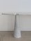 Italian Console Table in White Marble by Angelo Mangiarotti for Skipper, 1990s 6