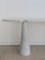 Italian Console Table in White Marble by Angelo Mangiarotti for Skipper, 1990s, Image 6