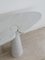 Table Console en Marbre Blanc par Angelo Mangiarotti pour Skipper, Italie, 1990s 10