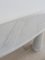 Italian Console Table in White Marble by Angelo Mangiarotti for Skipper, 1990s, Image 9