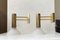 Vintage Norwegian Navy Brass Wall Sconces, 1970s, Set of 2, Image 1