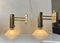 Vintage Norwegian Navy Brass Wall Sconces, 1970s, Set of 2, Image 2