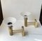 Vintage Norwegian Navy Brass Wall Sconces, 1970s, Set of 2 4