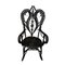 Schwarzer Vintage Sessel 1