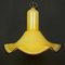 Lámpara colgante Mid-Century de cristal de Murano, Italia, años 70, Imagen 1