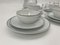 Tac Tea Service in Platinum by Walter Gropius for Rosenthal, Set of 25 12