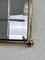 Brass Beveled Mirror with Arche Shape 4