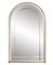 Brass Beveled Mirror with Arche Shape, Image 1