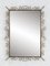 Rectangular Mirror with Brass Frame, 1950s 7