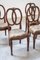 Handcarved Walnut Chairs, 1970s, Set of 4 6