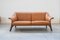 Sofa aus Cognacfarbenem Leder von Poltrona Frau, 1990er 1